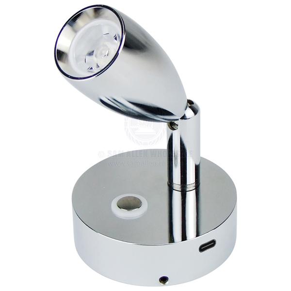 RELAXN LED - BULLET READING LIGHT - DIMMABLE - USB-C CHARGER