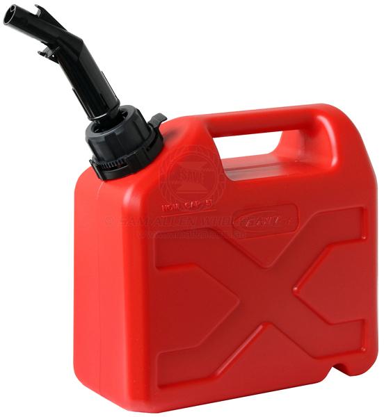 CAN-SB PRESS & POUR FUEL JERRY CAN - POLYETHYLENE HD