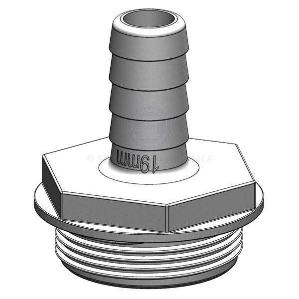 TRUDESIGN AQUAVALVE HOSE TAILS - STRAIGHT