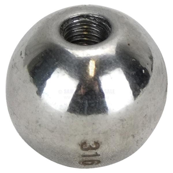 BALUSTRADE BALL - SMOOTH BORE - S/S