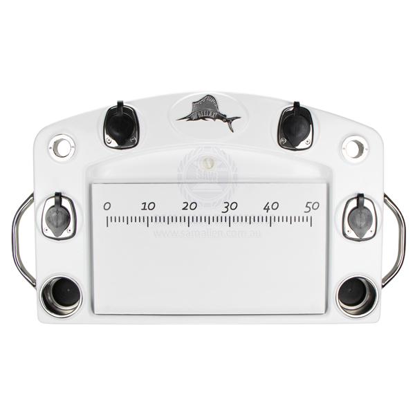 REELAX LIGHT TACKLE STATION – DELUXE PREP BOARD & STAINLESS STEEL PEDESTAL