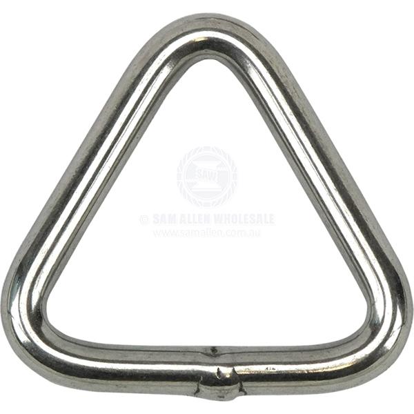 TRIANGLE RINGS - STAINLESS STEEL