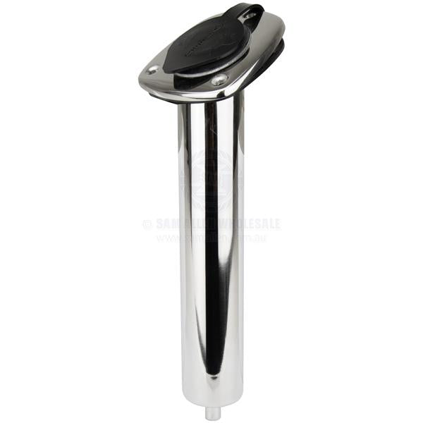 REELAX HEAVY DUTY STAINLESS STEEL ROD HOLDER WITH DRAIN