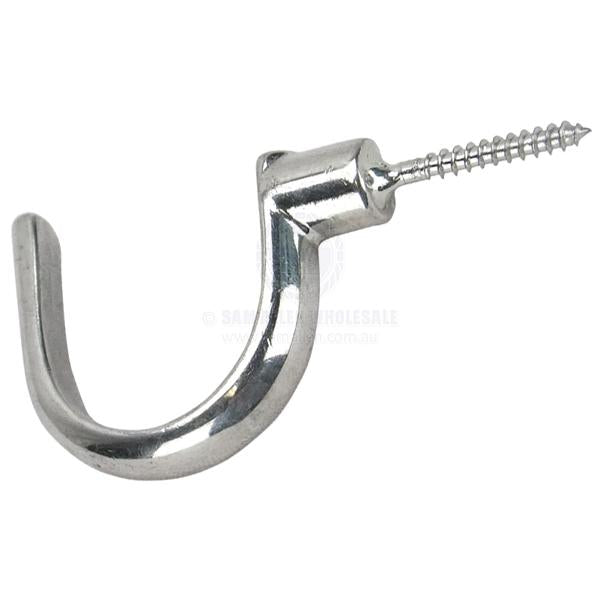 SCREW HOOK - CAST STAINLESS STEEL