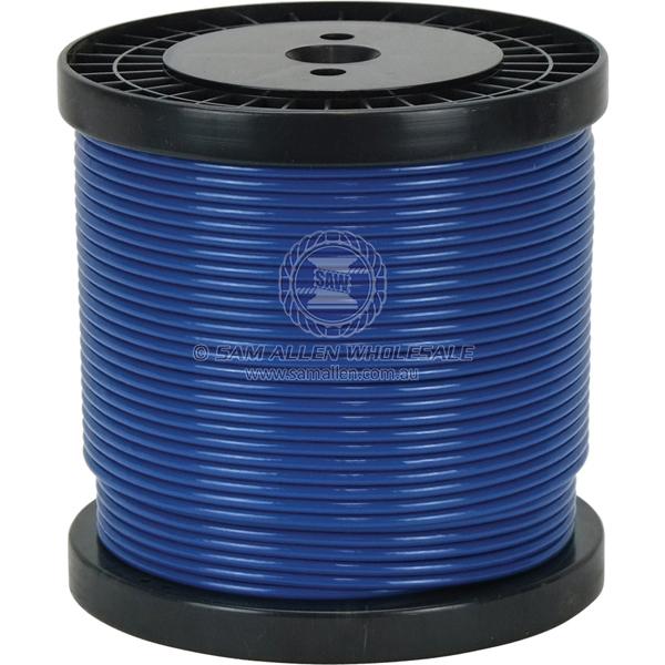 STRONGASTAINLESS WIRE - 6 X 7FC PVC COATED - GALVANISED