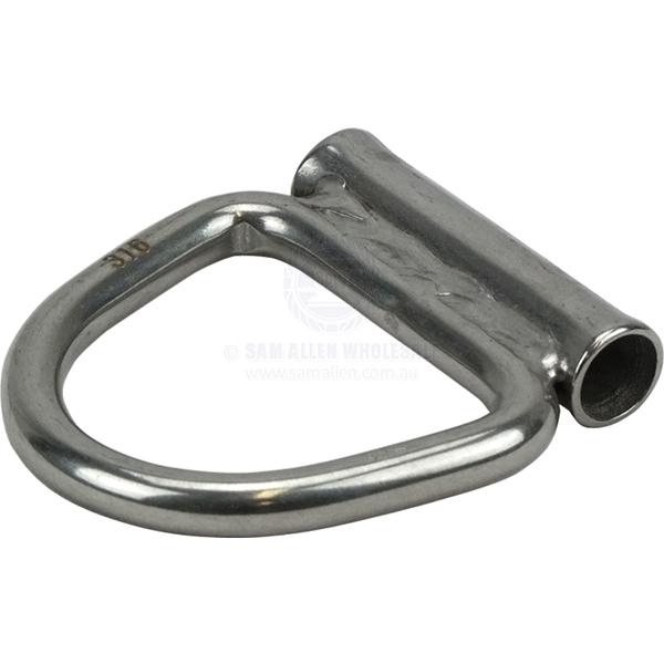 D RING - WIRE TUBE - STAINLESS STEEL