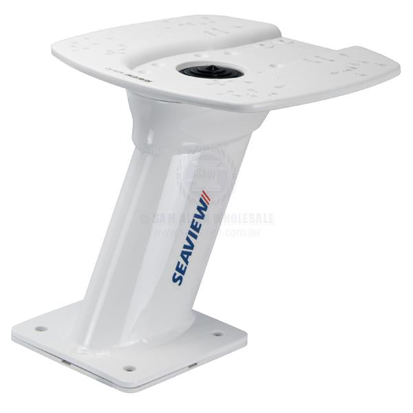 SEAVIEW AFT LEANING RADAR TOWER FOR CLOSED DOME/OPEN ARRAY RADARS - 280MM HIGH