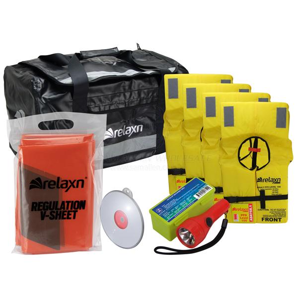RELAXN SAFETY GEAR KIT - 6M+ BOAT