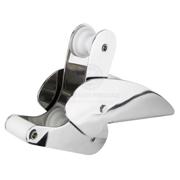 BOW ROLLER - SHARK - STAINLESS STEEL