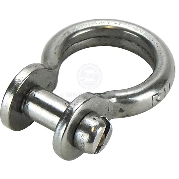 RILEY SHACKLES - BOW - STAINLESS STEEL