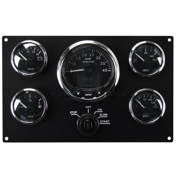 KUS GAUGES - FIVE GAUGE PANEL - NMEA 2000