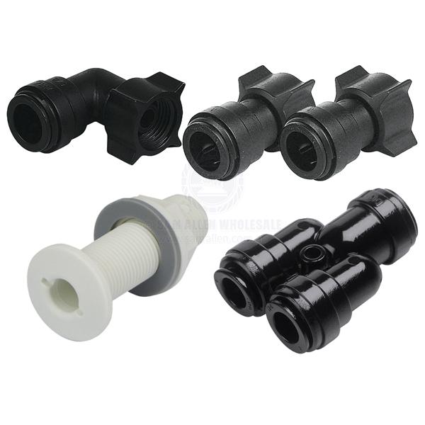 PUSH TAP WITH TIMER INSTALLATION KITS