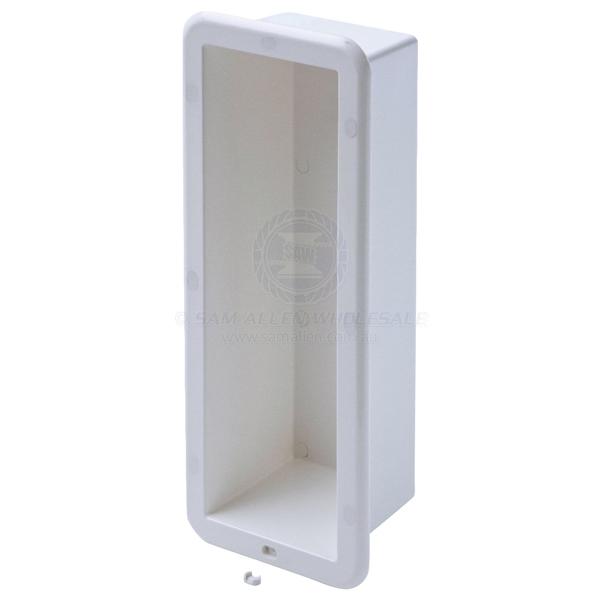 CAN-SB STORAGE BOXES - OPEN SIDE - RECESSED MOUNT - ASA PLASTIC