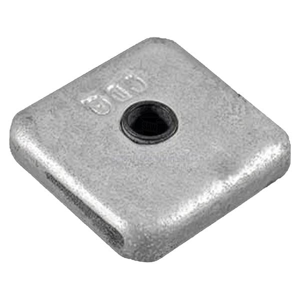 ANODES - ZINC SQUARE BOLT-ON BLOCK