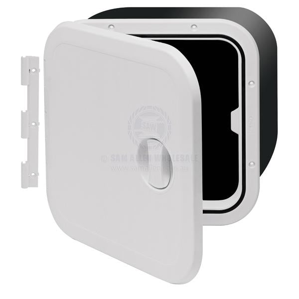 HATCHES - STORAGE BOXES WITH REMOVABLE & FIXED HINGE - ASA PLASTIC - SINGLE HANDLE