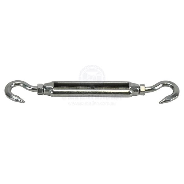 TURNBUCKLES - OPEN BODY - HOOK & HOOK - S/S