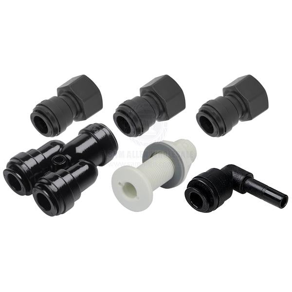 PUSH TAP WITH TIMER INSTALLATION KITS