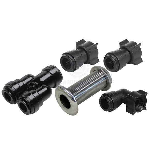 PUSH TAP WITH TIMER INSTALLATION KITS