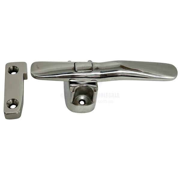 LATCH & STRIKER - PUSH BUTTON - STAINLESS STEEL
