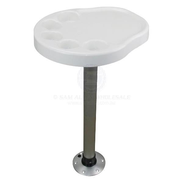TABLE TOP & PEDESTAL - PALM SHAPE PACKAGE