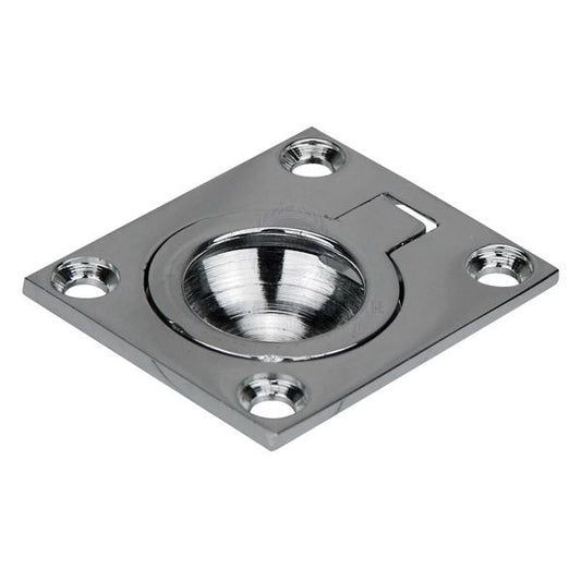 LIFT RING - CHROME PLATED BRASS