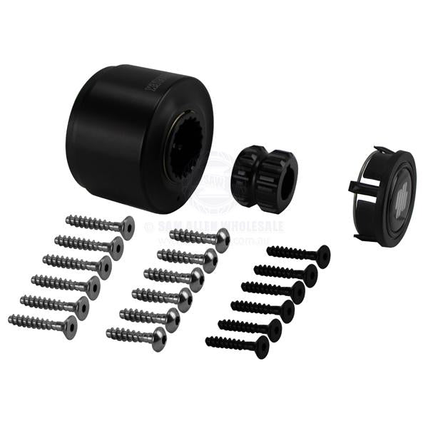 ULTRAFLEX STEERING WHEEL - HUB & BUTTON
