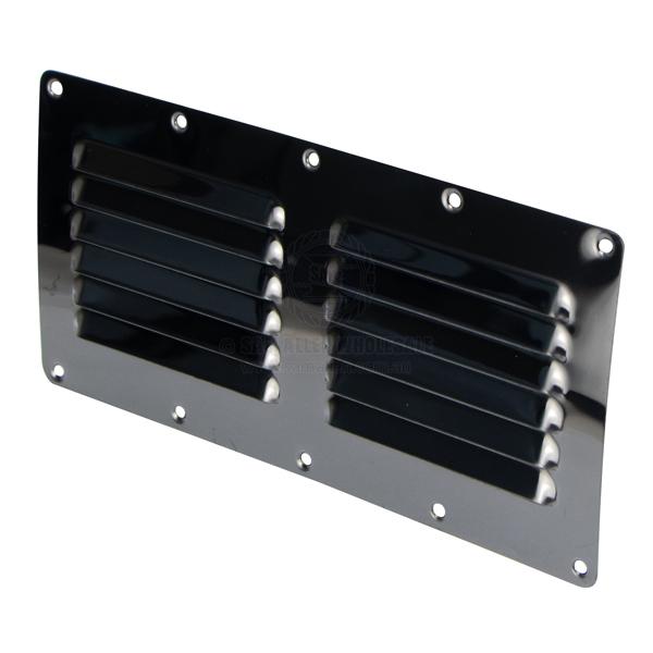 VENTS - RECTANGULAR LOUVRE - STAINLESS STEEL