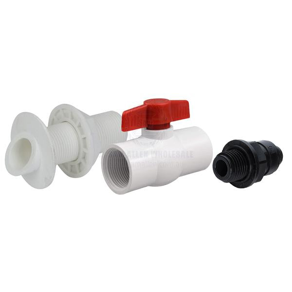 WATER PICKUP KITS - DECK WASH - NYLON PICKUP & PVC BALL VALVE KITS