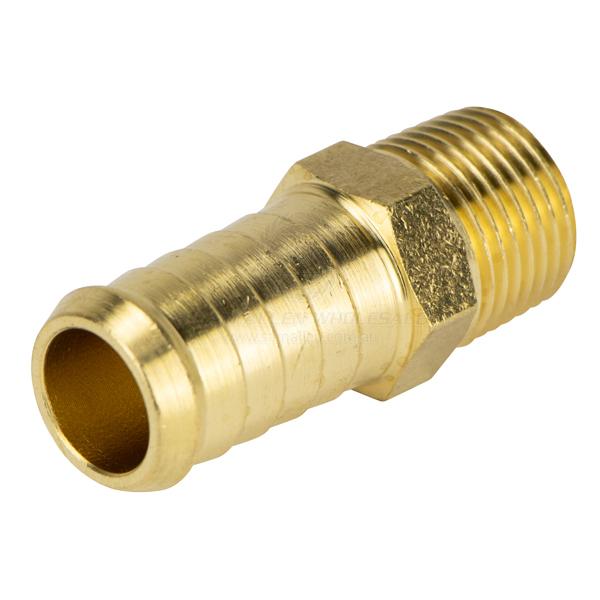 HOSE TAILS - MALE BRASS STRAIGHT