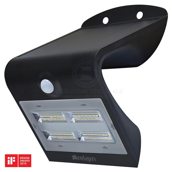 RELAXN LED - WALL LIGHT - SMART SOLAR WITH SENSOR - LARGE