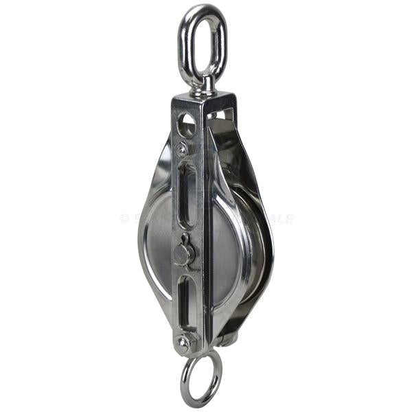 BLOCK - SINGLE TRAWL - STAINLESS STEEL