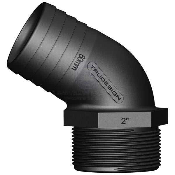 TRUDESIGN HOSE TAILS - MALE 120°