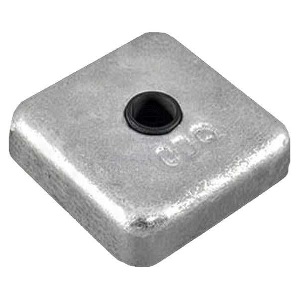 ANODES - ZINC SQUARE BOLT-ON BLOCK