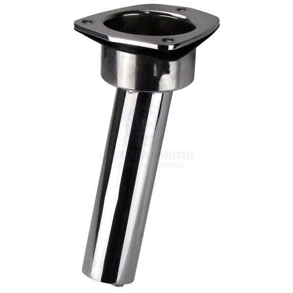 RELAXN MAKO SERIES ROD/CUP HOLDER - STAINLESS STEEL - SURFACE MOUNT