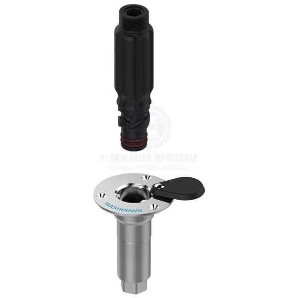 DECK WASH FLUSH LINKS & FAUCETS - BSP - 3 POINT BAYONET