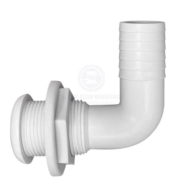 SKIN FITTINGS - 90° HOSE TAIL - NYLON