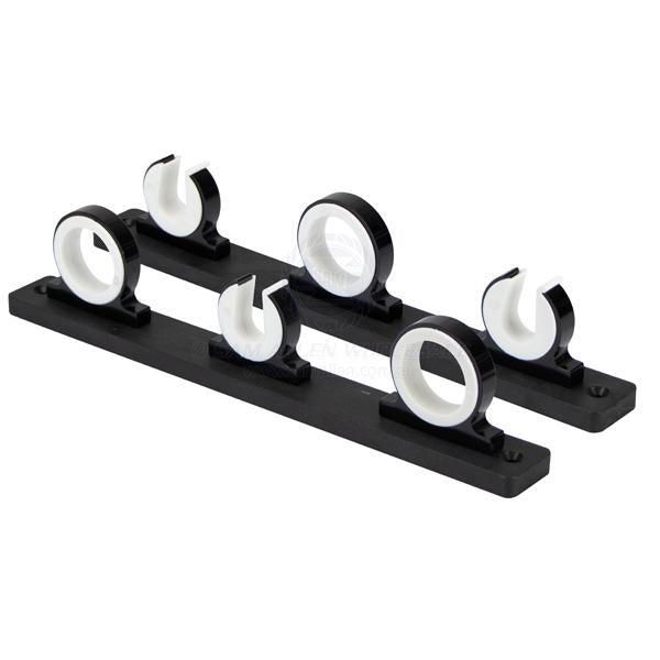 RELAXN ROD STORAGE RACKS - BLACK ALLOY & POLYBOARD