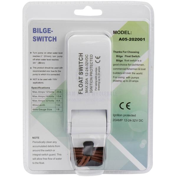 FLOAT SWITCH - BILGE PUMP - RELAXN