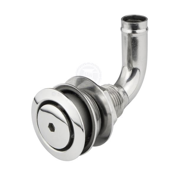 FUEL BREATHER - 90 DEGREE FLUSH MOUNT - S/S
