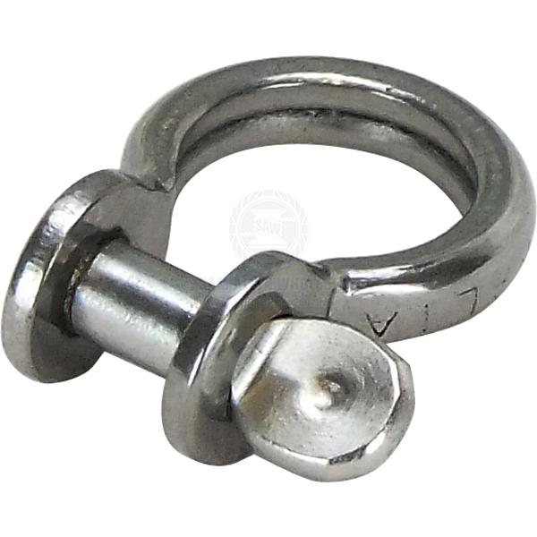 RILEY SHACKLES - BOW - STAINLESS STEEL