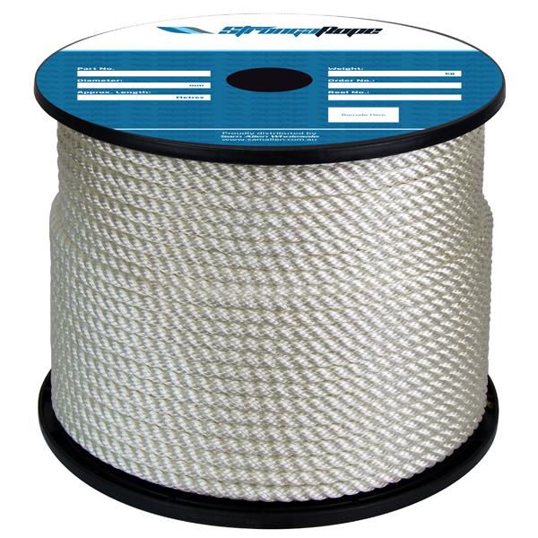 STRONGAROPE ROPE - NYLON - 3 STRAND LAID