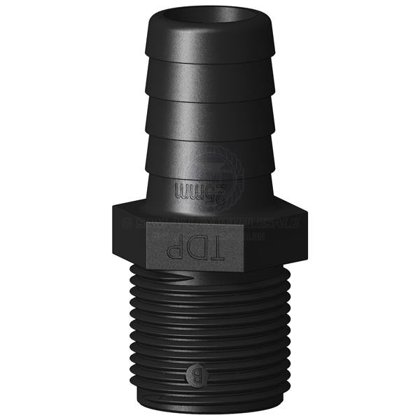 TRUDESIGN HOSE TAILS - MALE TAIL STRAIGHT