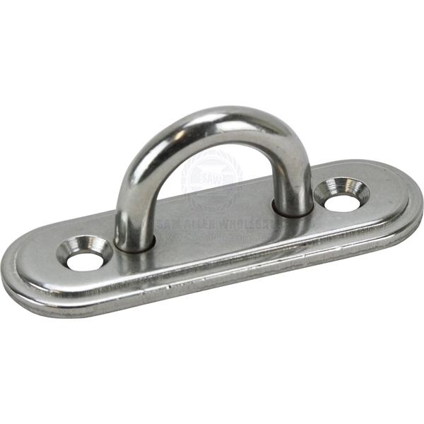 PAD EYES - OBLONG - STAINLESS STEEL