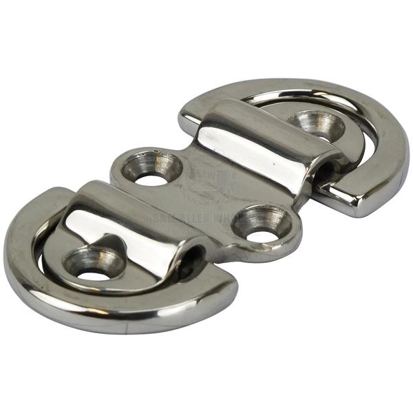 PAD EYES - FOLDING - CAST STAINLESS STEEL