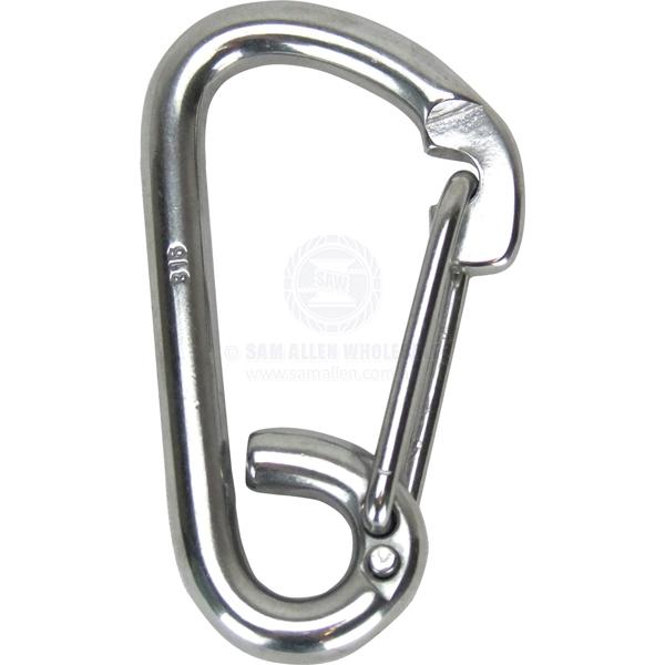 SNAP HOOK - ASYMMETRIC - STAINLESS STEEL