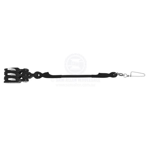 REELAX OUTRIGGER HALYARD LOCK PULLEY