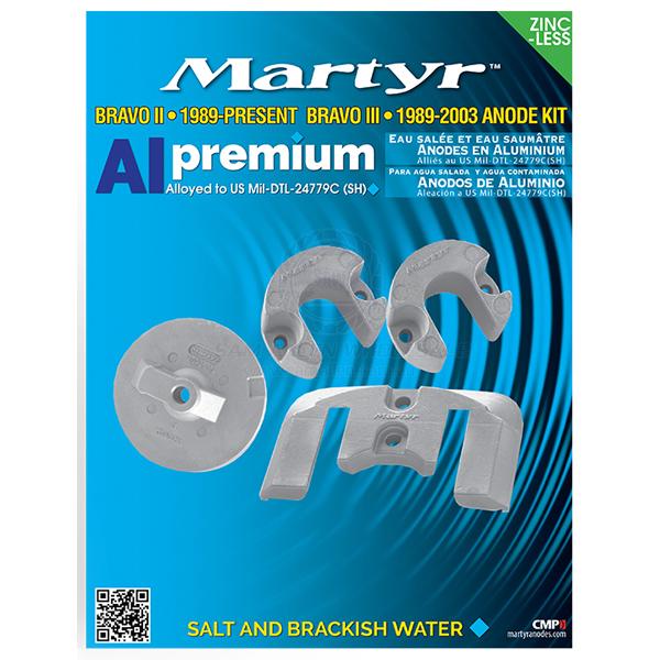 ANODE KITS - MARTYR ALUMINIUM STERNDRIVE MERCRUISER