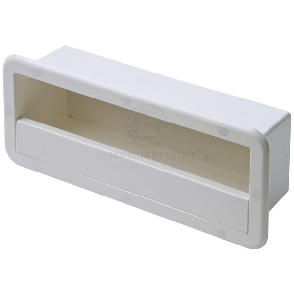 STORAGE BOXES - RECTANGULAR SIDE POCKET - ABS PLASTIC
