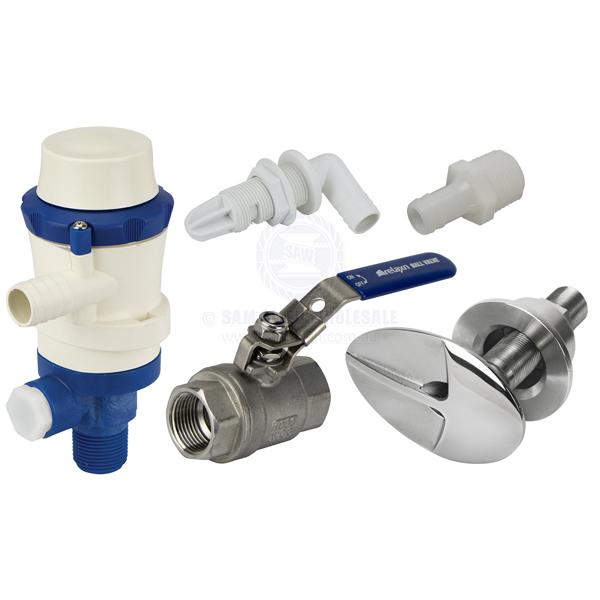 SUPERSUCKER PICKUP KITS - DECK WASH / BAIT PUMP