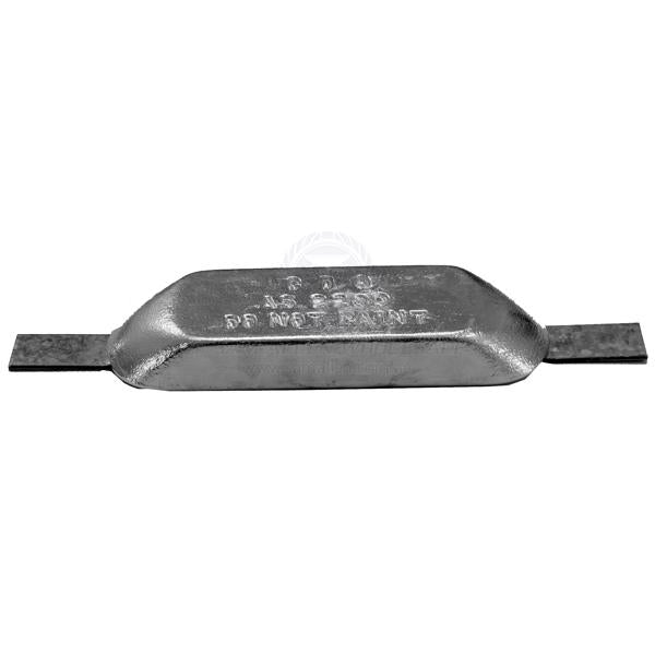 ANODES - ZINC OVAL BLOCK WITH STRAP